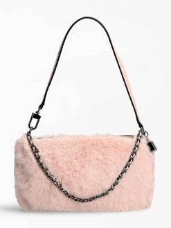 Guess Olkalaukku Katey Luxe Mini Top Zip Shldr Ros