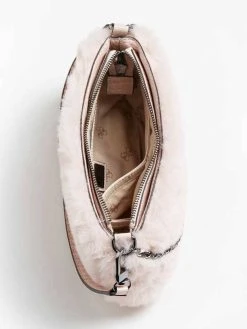 Guess Olkalaukku Katey Luxe Mini Top Zip Shldr Ros -Guess Shop 2001003589804 1