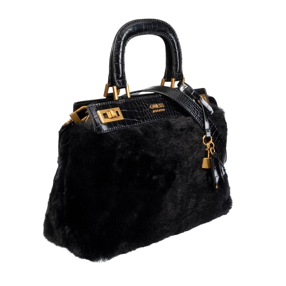 Guess Käsilaukku Katey Luxe Luxury Satchel Black 2 Guess Käsilaukku Katey Luxe Luxury Satchel Black - Image 2