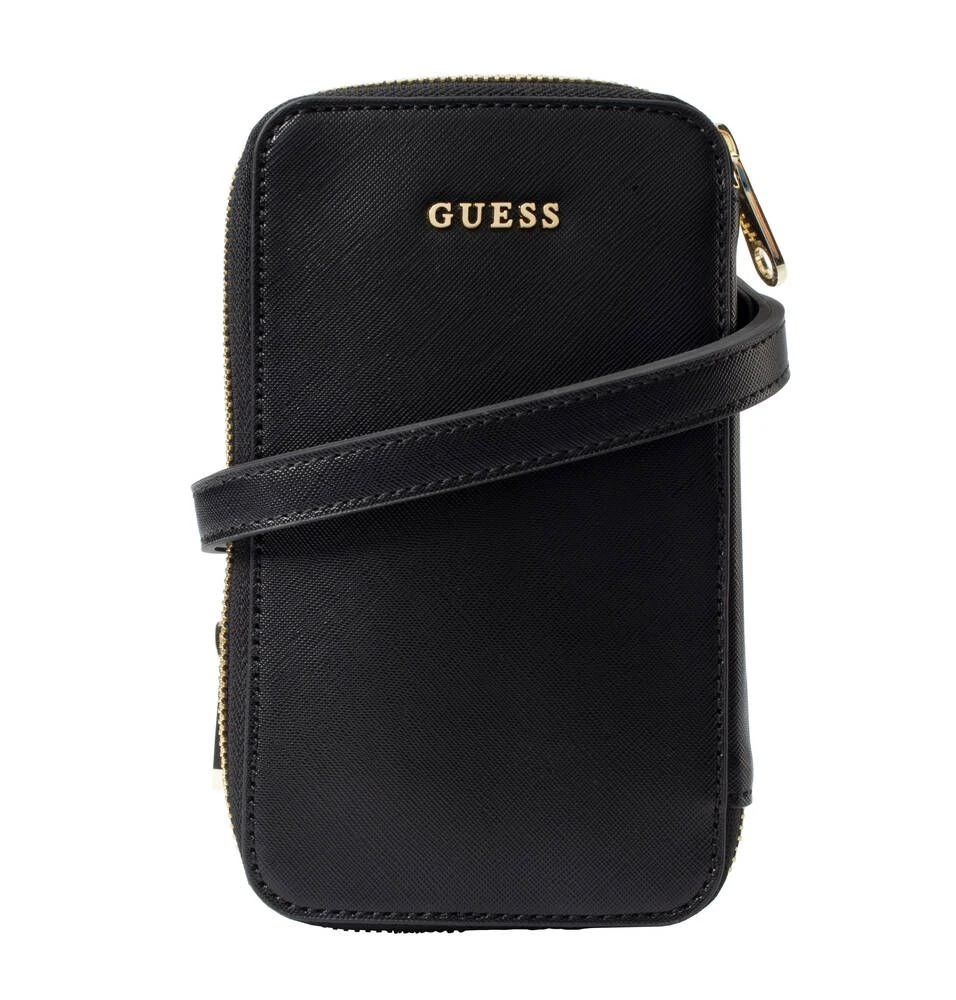 Guess Kännykkäpussi Double Phone Pouch Black 1 Guess Kännykkäpussi Double Phone Pouch Black