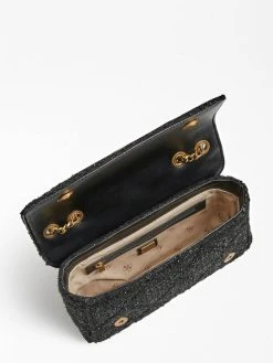 Guess Laukku Cessily Convertible Xbody Flap Black -Guess Shop 2001003917683 1