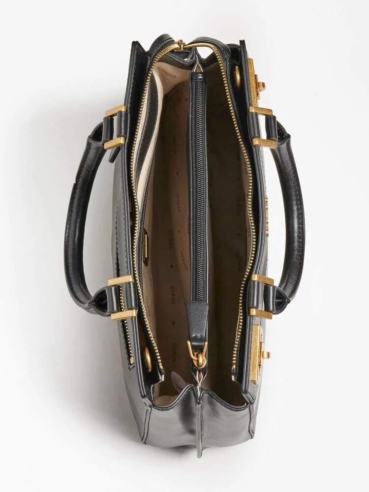 Guess Laukku Katey Luxury Satchel Black 3 Guess Laukku Katey Luxury Satchel Black - Image 3