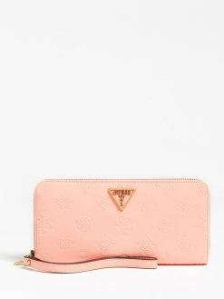 Guess Lompakko Helaina Slg Large Zip Around Cor