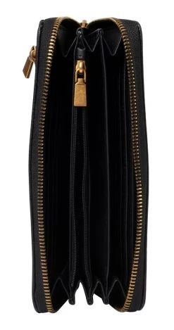 Guess Lompakko Abey Slg Large Zip Around Black -Guess Shop 2001003945778 2