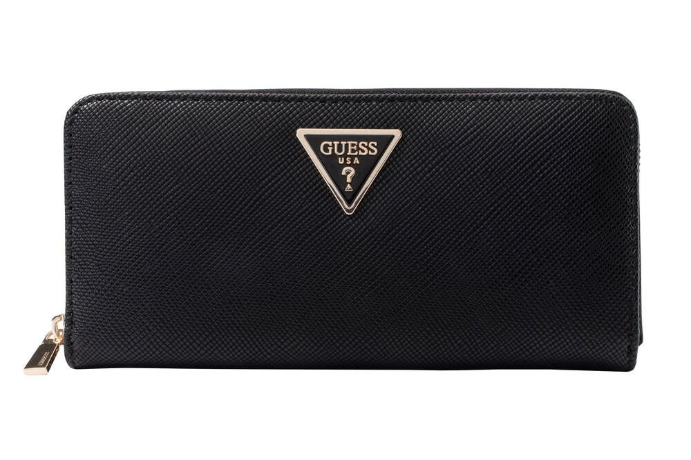 Guess Lompakko Laurel Slg Large Zip Around Black 1 Guess Lompakko Laurel Slg Large Zip Around Black