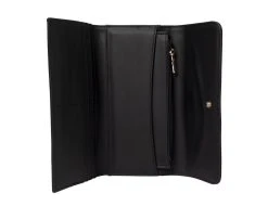 Guess Lompakko Laurel Slg Cntntl W Pouch Black -Guess Shop 2001003945822 2