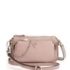 Guess Olkalaukku Alexie Double Pouch Crossbody Ros