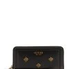 Guess Lompakko Abey Slg Large Zip Around Black
