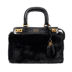 Guess Käsilaukku Katey Luxe Luxury Satchel Black 5 Guess Käsilaukku Katey Luxe Luxury Satchel Black -Guess Shop 221163 0