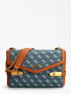 Guess Olkalaukku Zadie Logo Cnvrtble Xbody Flap Dmt -Guess Shop 229322 0