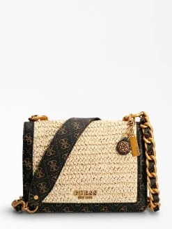 Guess Laukku Abey Crossbody Flap Natural -Guess Shop 235037 0