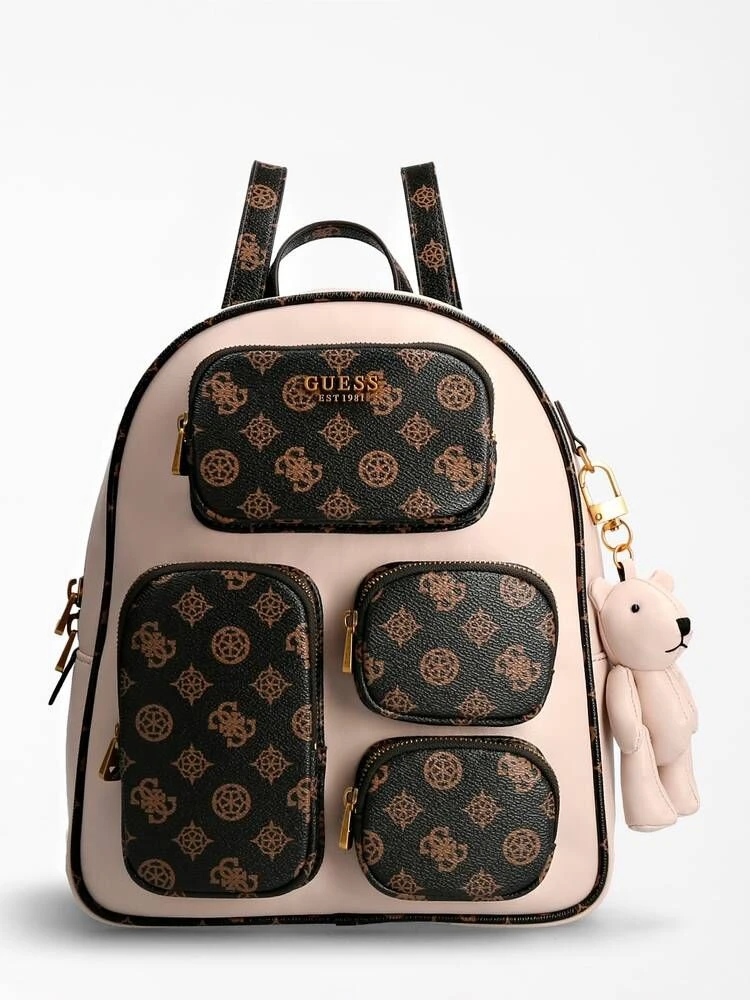 Guess Reppu Mocha Logo Multi Mom 4 Guess Reppu Mocha Logo Multi Mom - Image 4