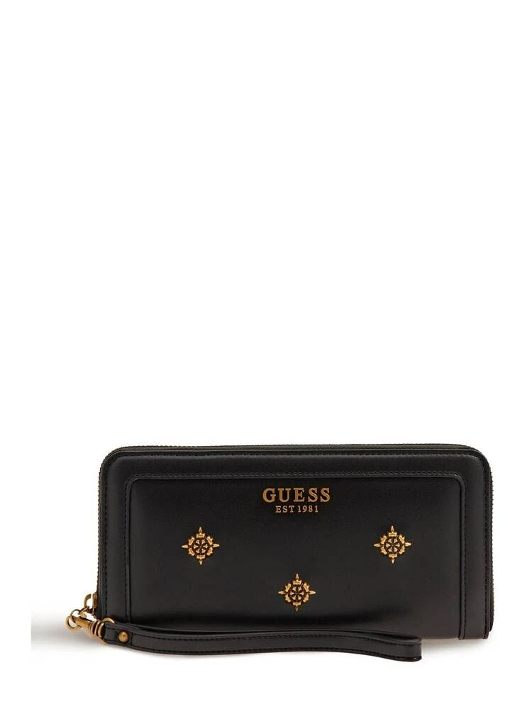 Guess Lompakko Abey Slg Large Zip Around Black 4 Guess Lompakko Abey Slg Large Zip Around Black - Image 4