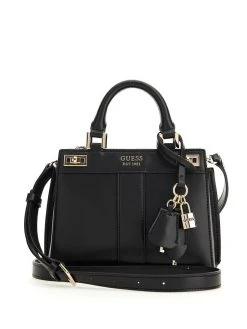 Guess Laukku Katey Mini Satchel Black 7 Guess Laukku Katey Mini Satchel Black -Guess Shop 243367 0